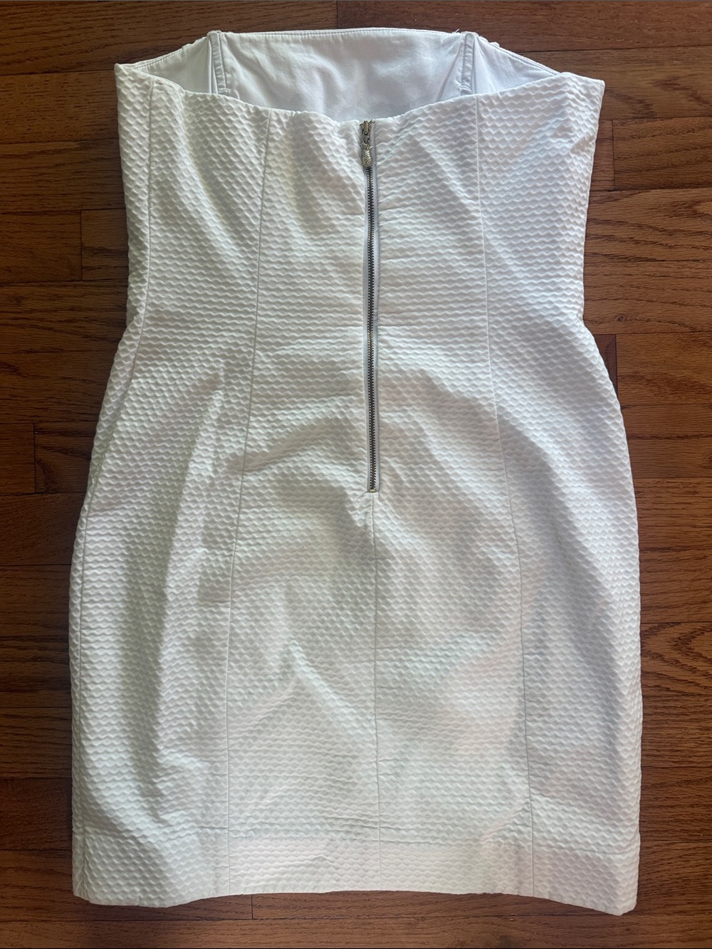 Lilly Pulitzer white strapless dress size XS - Picture 7 of 12